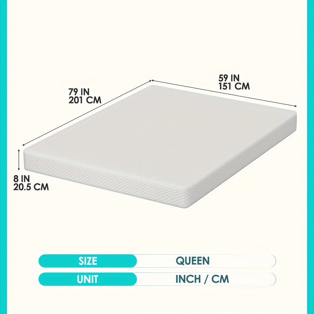 8\u002F10\u002F12\u002F14 Inch Gel Memory Foam Mattress | High Quality Infused, Medium-Firm for Pressure Relief & Cooling Sleep, Suitable for Guest Bed & Home Use, Bed In A Box by DOPINMIN