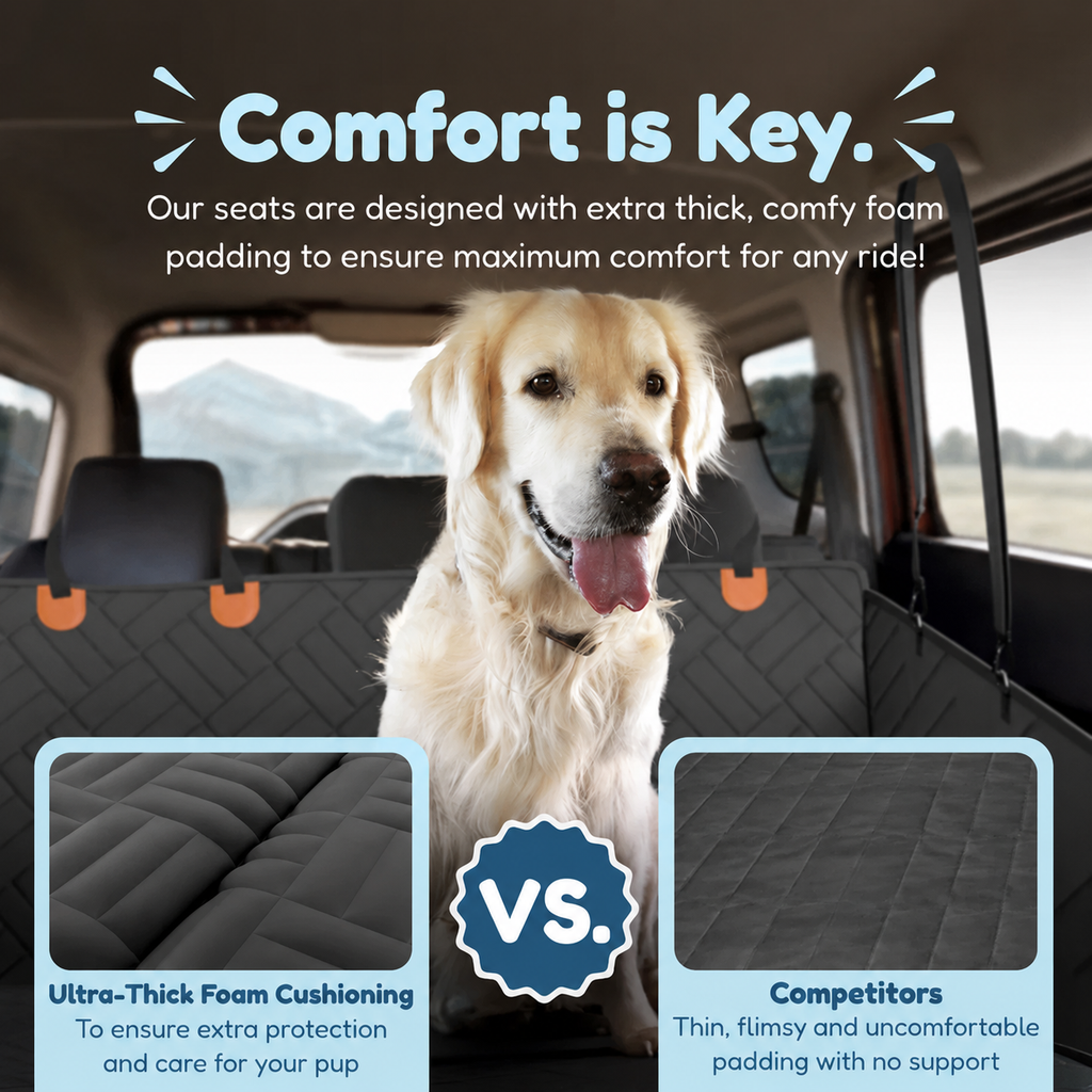 🐾 CalmDrive Dog Travel System — Comfort & Protection on Every Ride