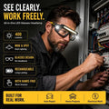 🔦Hands-Free LED Work Glasses for Repairs, DIY & Garage Work