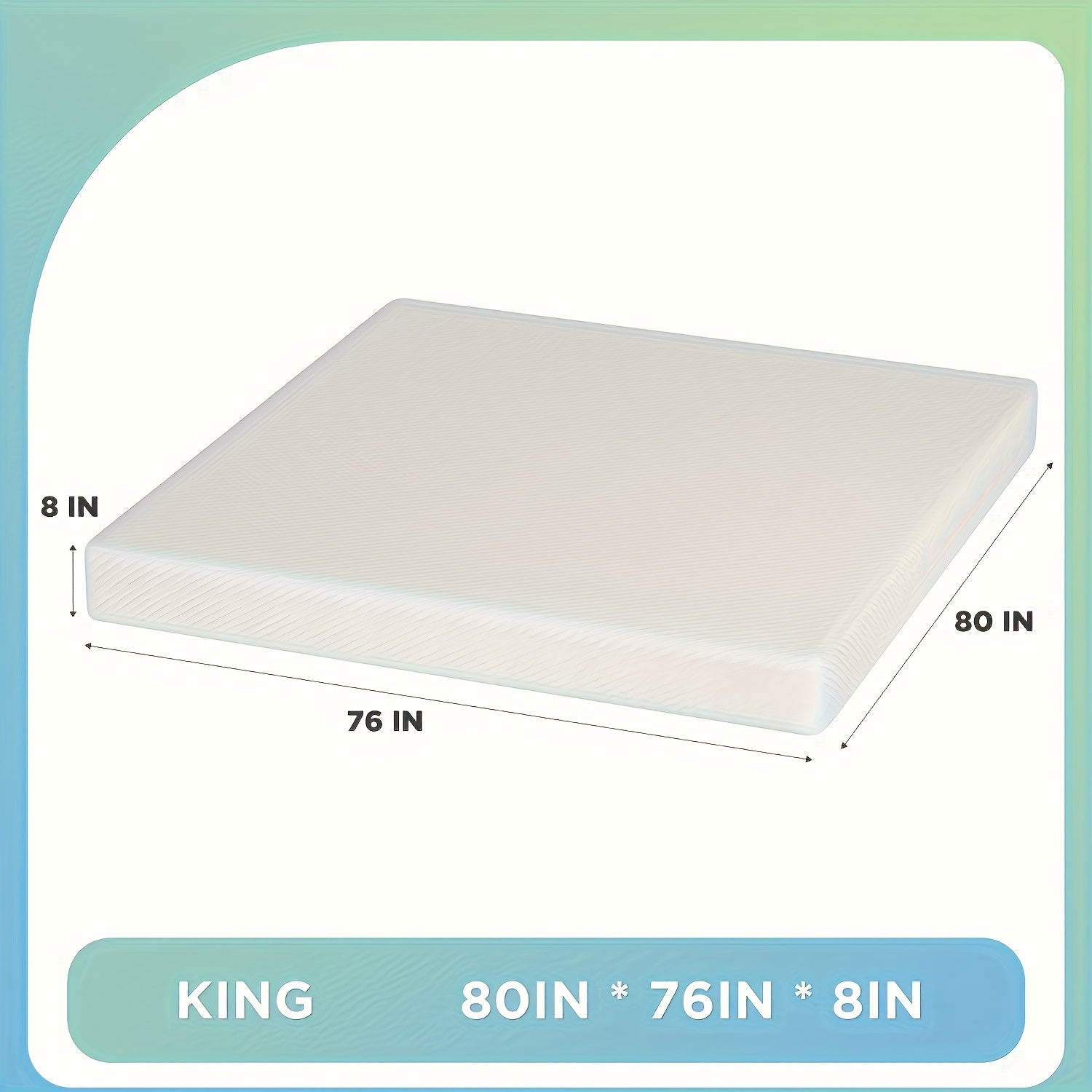 8\u002F10\u002F12\u002F14 Inch Gel Memory Foam Mattress | High Quality Infused, Medium-Firm for Pressure Relief & Cooling Sleep, Suitable for Guest Bed & Home Use, Bed In A Box by DOPINMIN