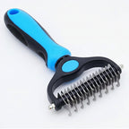 GROOMEZ – Dual-Sided Deshedding Brush for Dogs & Cats