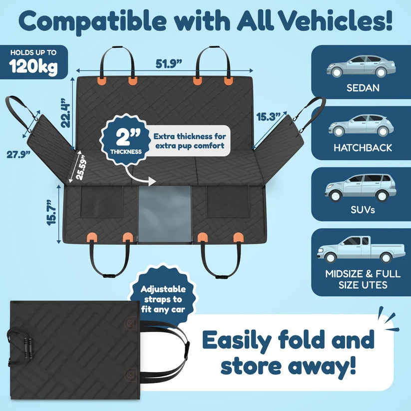 🐾 CalmDrive Dog Travel System — Comfort & Protection on Every Ride