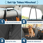 🐾 CalmDrive Dog Travel System — Comfort & Protection on Every Ride