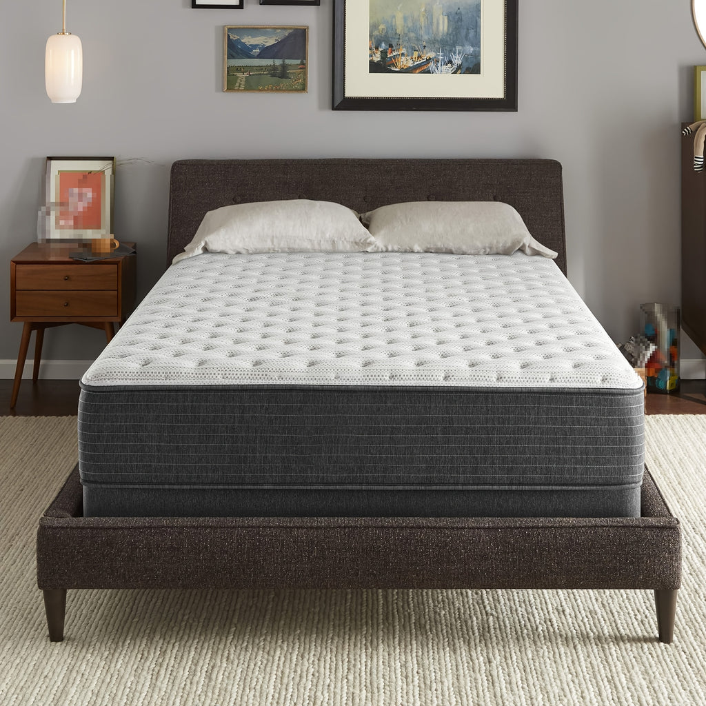 10in\u002F12in Twin\u002FFull\u002FQueen\u002FKing Mattress Suitable for Home & Hotel Use, Hybrid Foam & Spring Bed with Medium Firmness, Lumbar Support, Bagged Coil System, Boxed Bed Frame Compatible for Home Rooms, No Wood