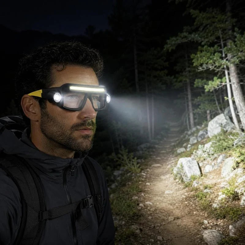 🔦Hands-Free LED Work Glasses for Repairs, DIY & Garage Work