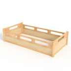 BELLEMAVE3 Different Sizes Of Floor Platform Beds with Full-length Guardrails, Low Bed Frame, No Need for Spring Boxes, Easy to Assemble, Suitable for Bedrooms, Guest Rooms, Apartments, And Dormitories