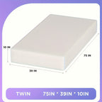 8\u002F10\u002F12\u002F14 Inch Gel Memory Foam Mattress | High Quality Infused, Medium-Firm for Pressure Relief & Cooling Sleep, Suitable for Guest Bed & Home Use, Bed In A Box by DOPINMIN