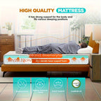 8\u002F10\u002F12\u002F14 Inch Gel Memory Foam Mattress | High Quality Infused, Medium-Firm for Pressure Relief & Cooling Sleep, Suitable for Guest Bed & Home Use, Bed In A Box by DOPINMIN