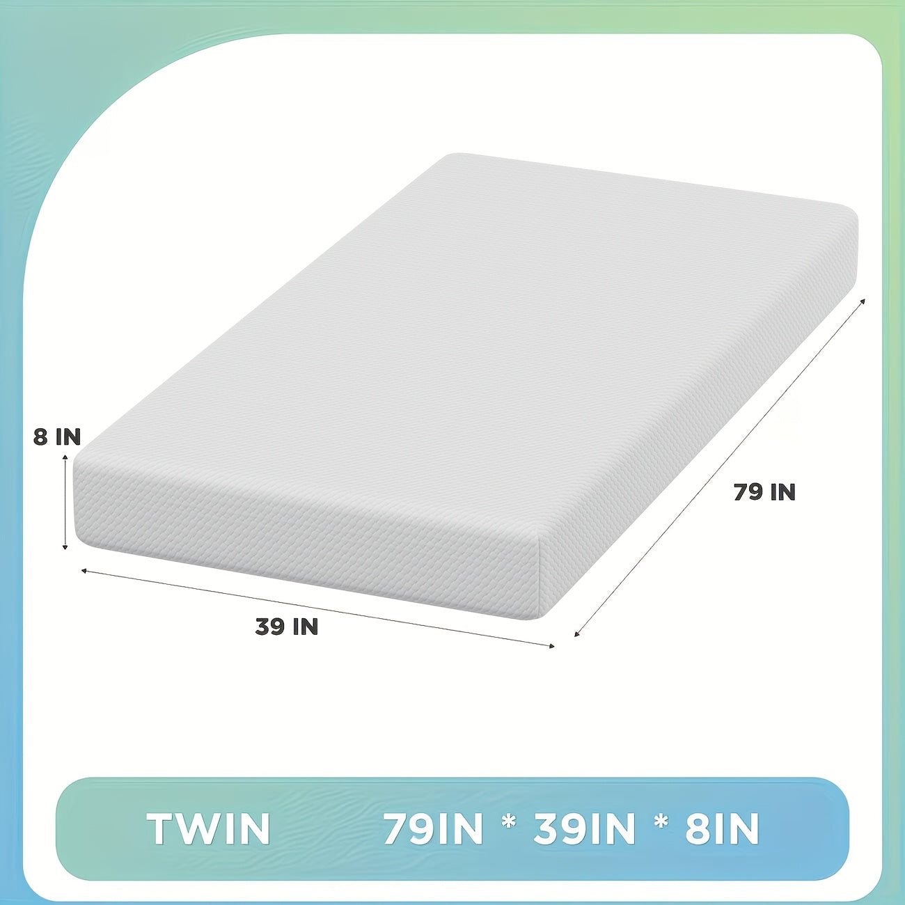 8\u002F10\u002F12\u002F14 Inch Gel Memory Foam Mattress | High Quality Infused, Medium-Firm for Pressure Relief & Cooling Sleep, Suitable for Guest Bed & Home Use, Bed In A Box by DOPINMIN