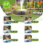 Instant Charm Garden Floating Solar Fountain